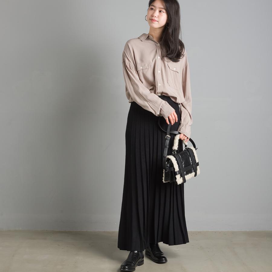 Omnes レーヨンとろみビッグシャツ レディース とろみシャツ カジュアル フリーサイズ 長袖 きれいめ 15 4025 Haptic ヤフー店 通販 Yahoo ショッピング