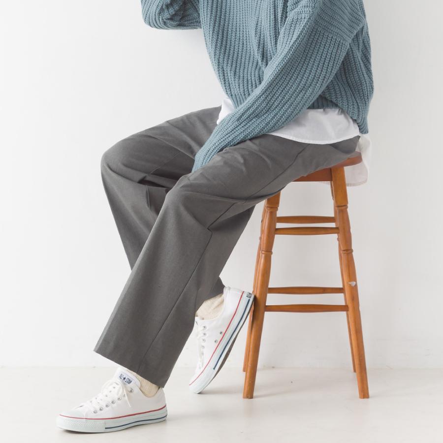 Omnes メンズ Trストレッチタックパンツ きれいめ ロングパンツ センタープレス テーパードパンツ Mサイズ Lサイズ Haptic Paypayモール店 通販 Paypayモール