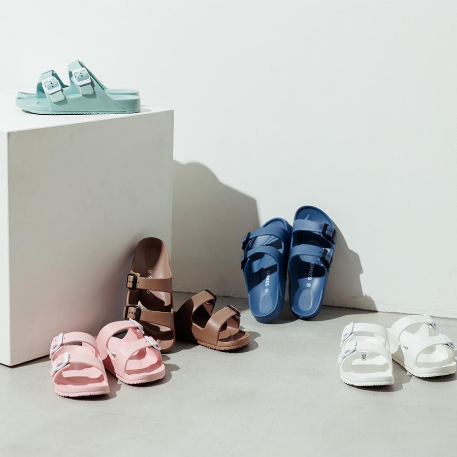 Omnes キッズ Eva 2バンドサンダル カジュアルサンダル ビーチサンダル 子ども用 子供用 ジュニア 男の子 女の子 くすみカラー 洗える Haptic Paypayモール店 通販 Paypayモール