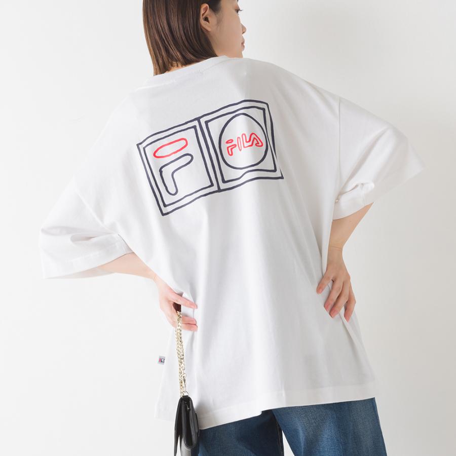 レディース Tシャツ Sサイズ Fila フィラ クルーネックシャツ Fm9775 半袖 トップス カジュアル コットン 綿 Haptic 通販 Paypayモール