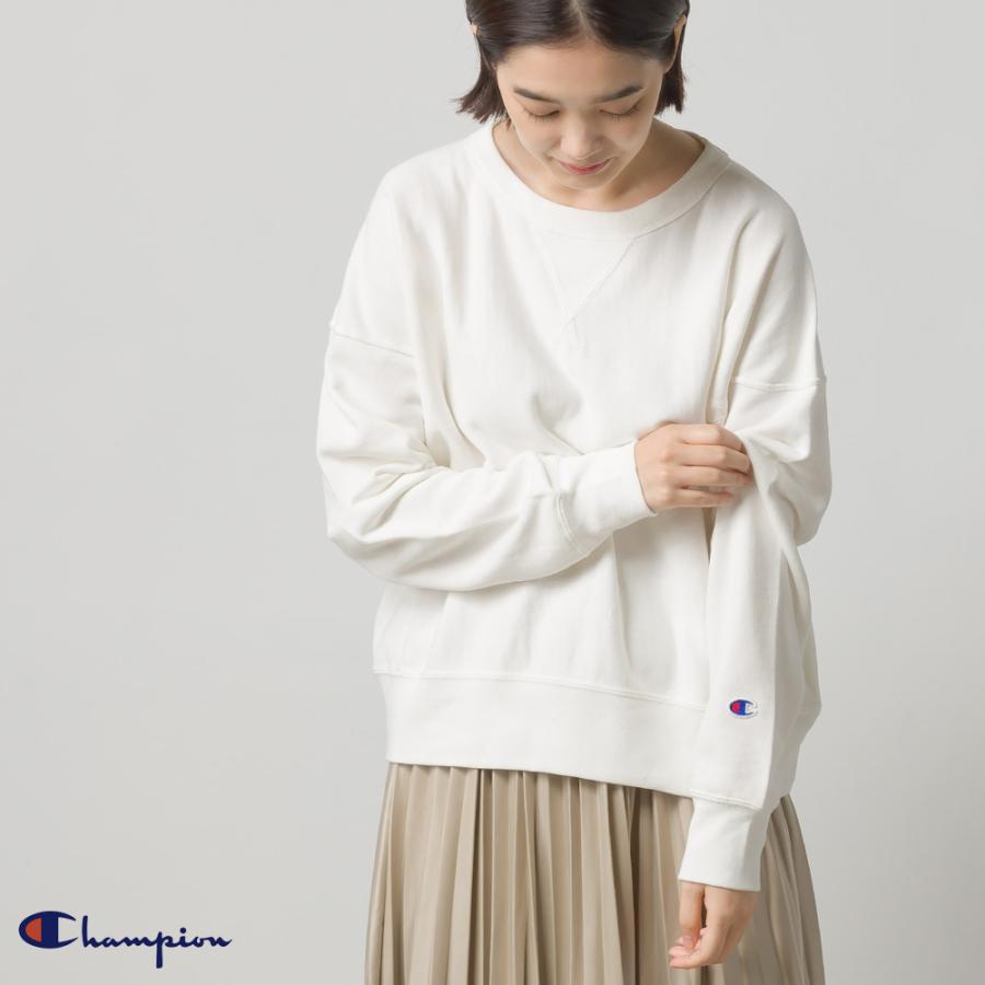 Champion ウィメンズ リバースウィーブ R クルーネックスウェットシャツ 10oz 21FW チャンピオン CW-N008 レディース ロゴ  長袖 :3402-21002:HAPTIC ヤフー店 - 通販 - Yahoo!ショッピング