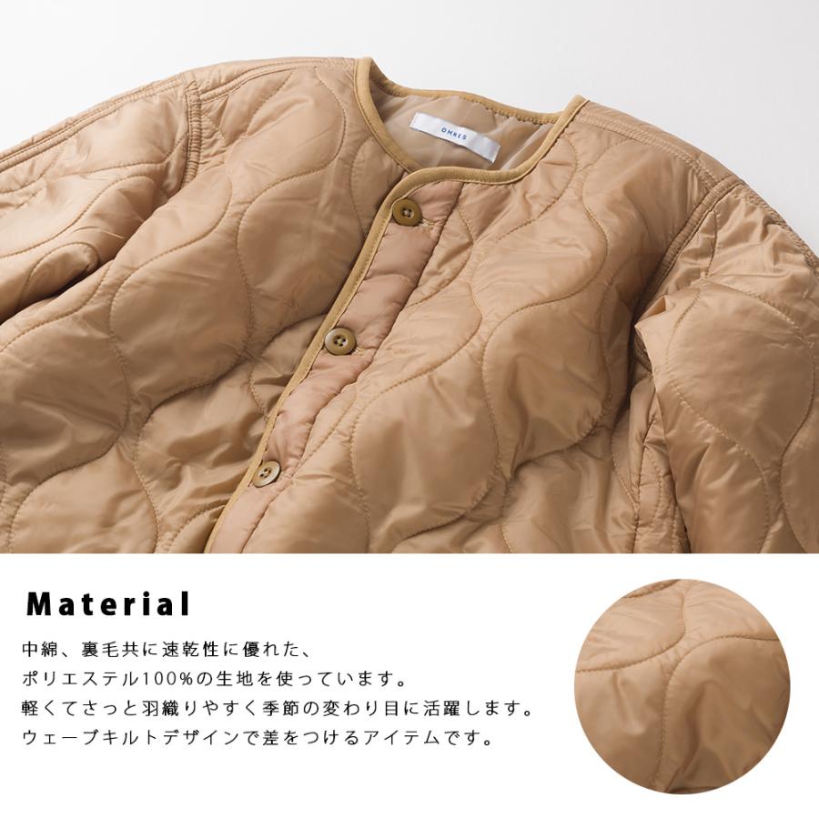 キッズ 子ども用 アウター Marle ウェーブキルトショートジャケット キルティングジャケット カジュアル 秋冬 防寒 ノーカラージャケット ブルゾン Haptic 通販 Paypayモール