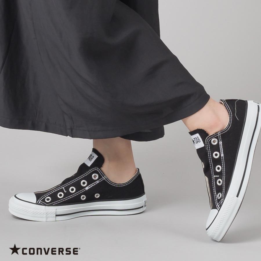 CONVERSE ALLSTAR SLIP III OX  コンバース スリッポン レディース メンズ 定番  スニーカー 靴 オールスター 紐なし スリッポン スリップオン｜haptic