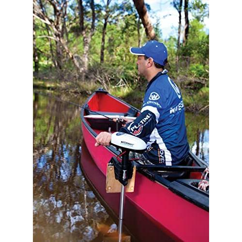 安い店舗 Watersnake T24 Asp 24ポンド スラスト12v カヤックブラケット付き 電気海水トローリングモーター