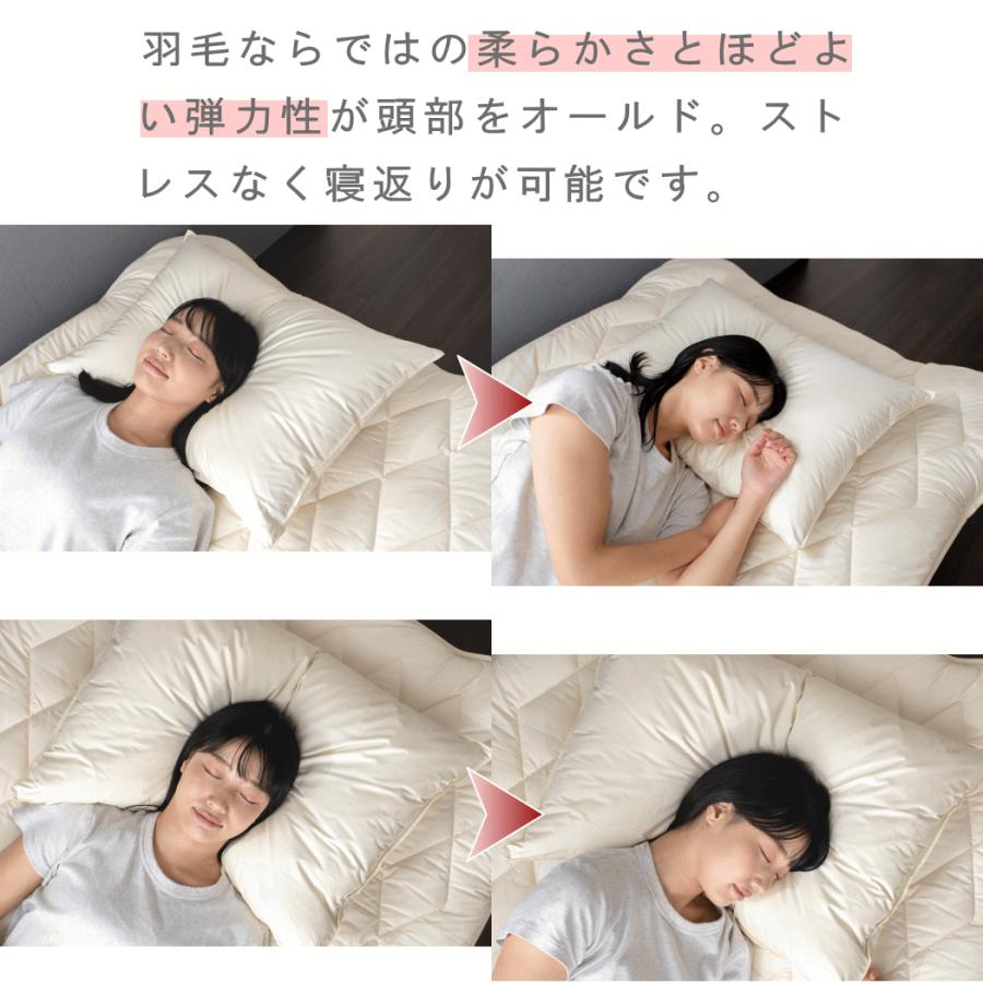 カバー付★羽毛ダウン枕&クッション各2個セット ホテルライクインテリア 訳あり カバー付☆羽毛ダウン枕&クッション各2個セット ホテルライク