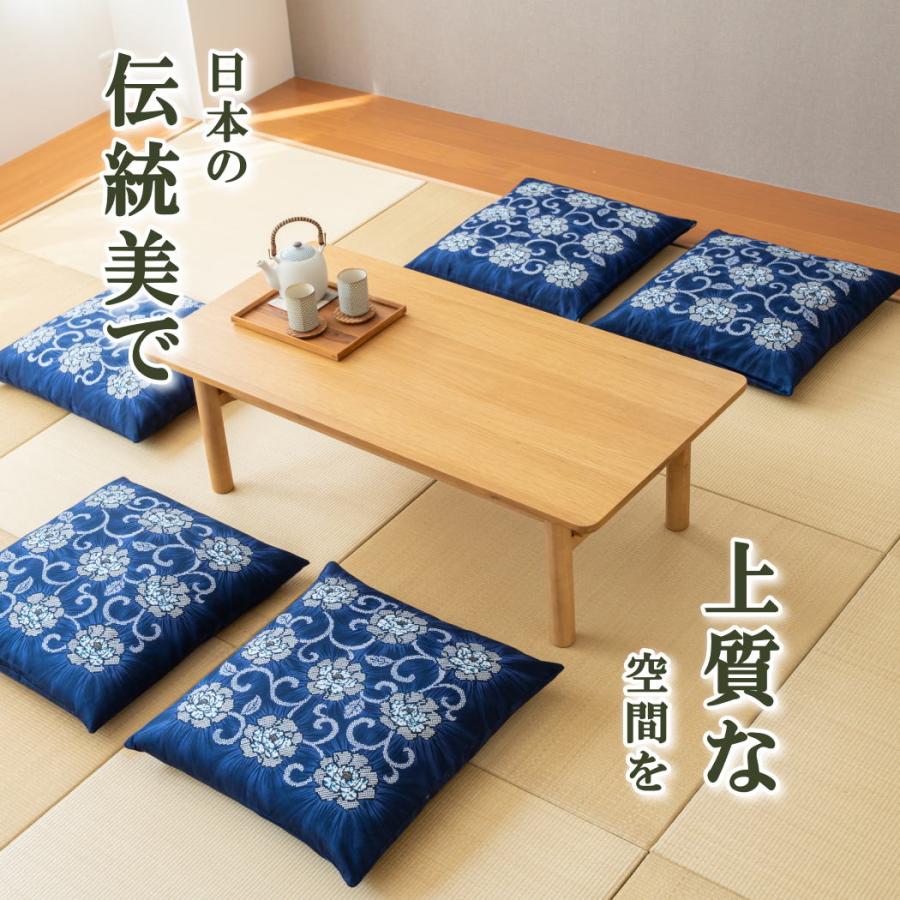 座布団 カバー 5枚組 55cm×59cm 55 59 銘仙判 しぼり柄 綿100 座布団 カバー 5枚組 55cm×59cm 55 59 銘仙判 しぼり柄 綿100