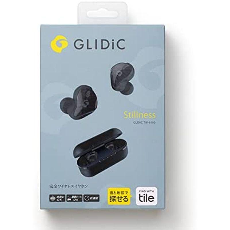 GLIDiC TW-6100 ワイヤレスイヤホン Bluetooth 5.2 Tile機能 カナル型