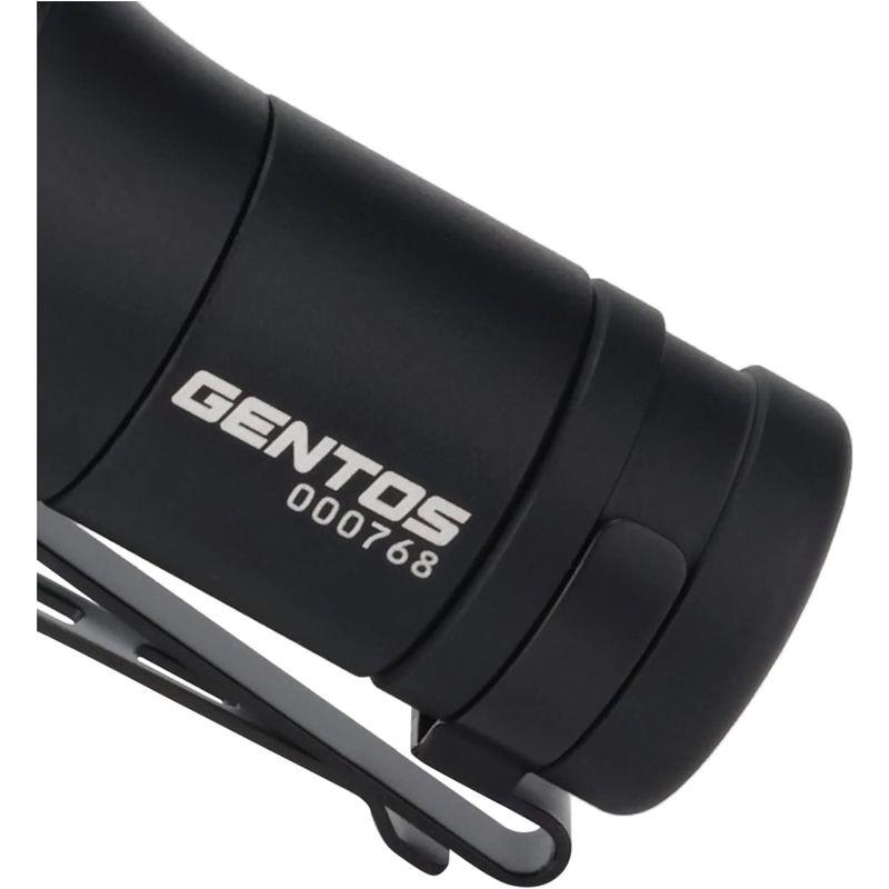 GENTOS(ジェントス) 懐中電灯 LEDライト 充電式(専用充電池/リチウム