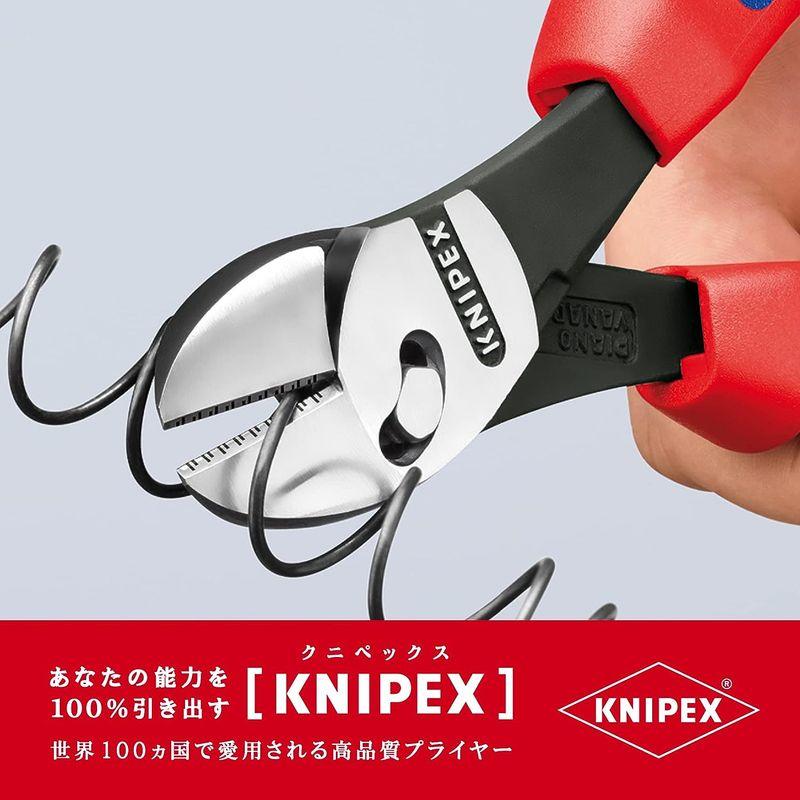 クニペックス KNIPEX 7372-180 ツインフォースニッパー (BK