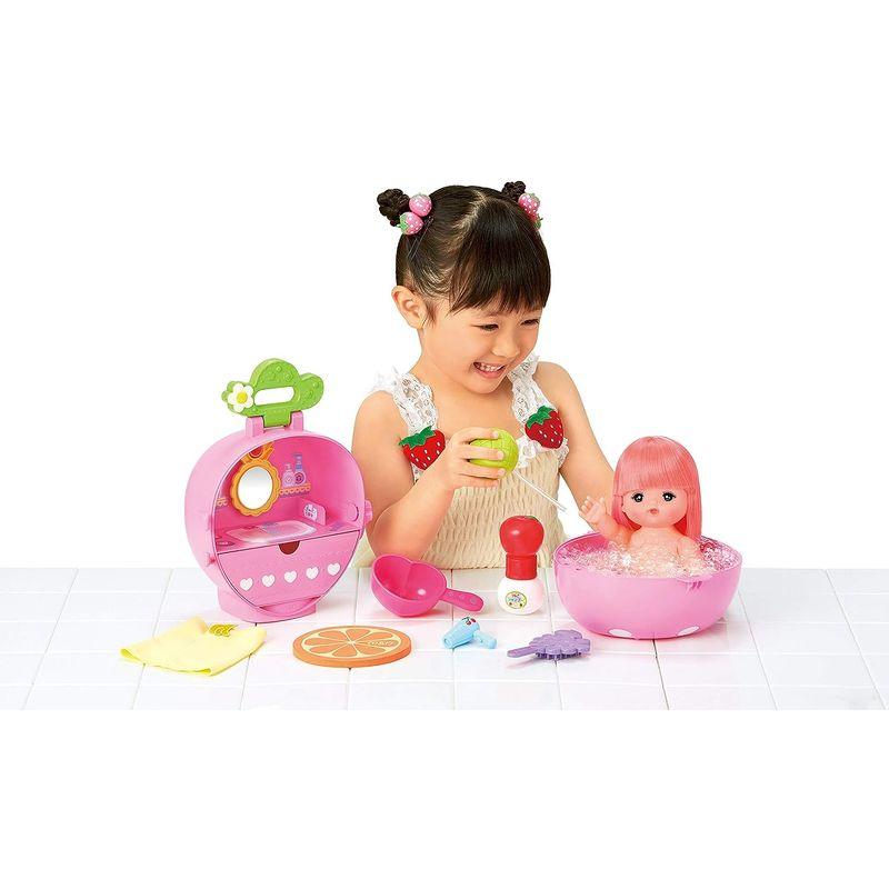 パイロットインキ(PILOT INK) お人形セット フルーツい~っぱい いちごのおふろセット 3歳以上 PILOT INK お人形セット フルーツい っぱい いちごのおふろセット 3歳以上