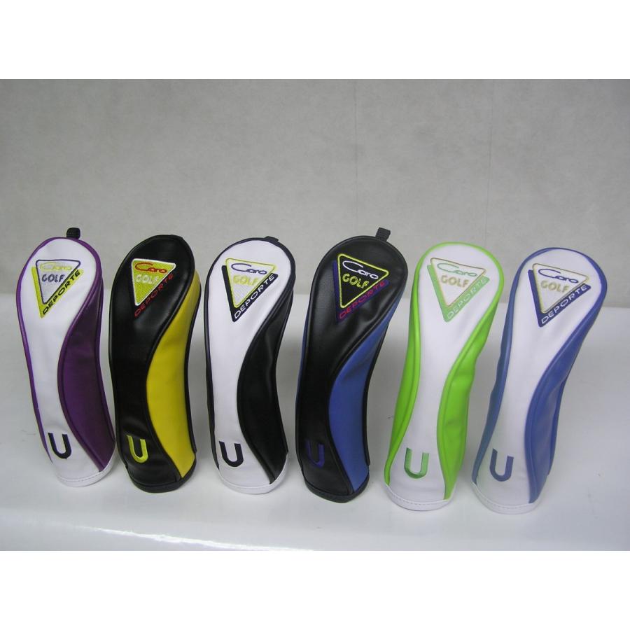 Caro キャロ ヘッドカバー ゴールデン ユーティリティー 定価3780円 税込み Hg U ハラダゴルフ 通販 Yahoo ショッピング