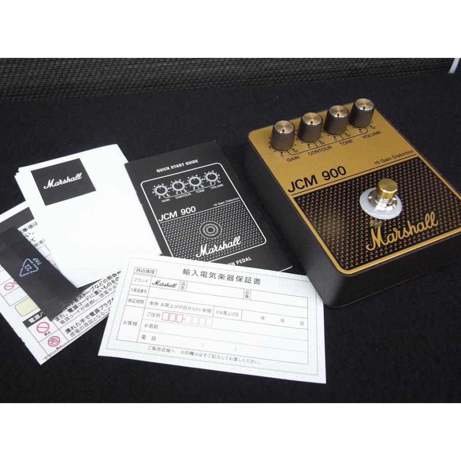 Marshall distortion pedal JCM 900 新品同様 Marshall JCM900 オーバードライブエフェクターシリーズ マーシャル