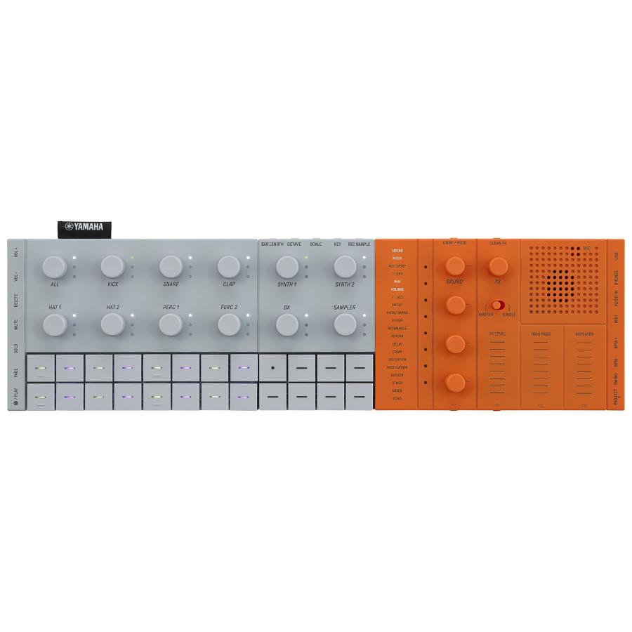 【新品・限定特価】ヤマハ SEQTRAK(ORANGE)・YAMAHA・音楽制作・シーケンサー・サンプラー・ドラム・エレクトロ・DJ | YAMAHA | 02