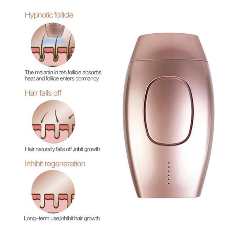 脱毛器 vio対応 IPL 美顔器 60万回フラッシュ 五段階調節