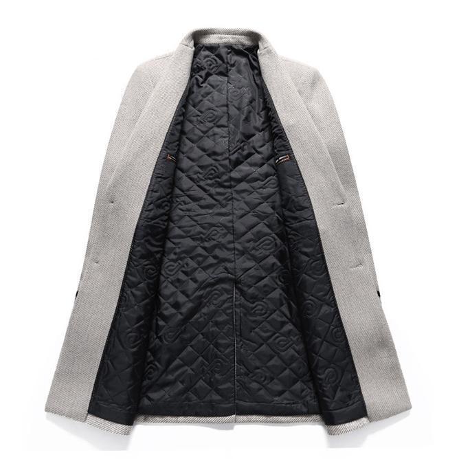 チェスターコート メンズ ロングコート スプリングコート ポケット付き