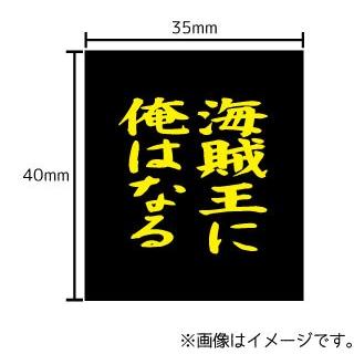 海賊王に俺はなる ステッカー シール 文字 車 自転車 アイコス スマホ 目印 おもしろ 海賊 Stk ハラジュクアイリー 通販 Yahoo ショッピング