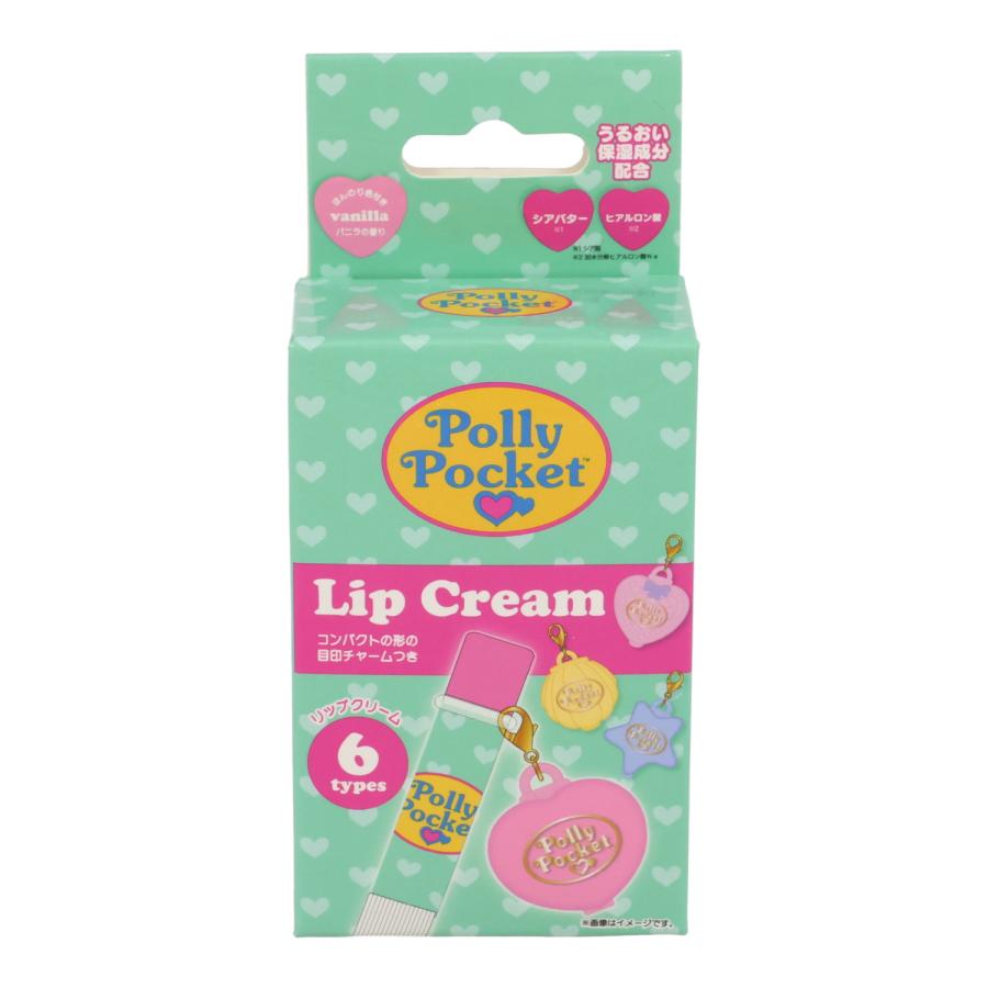 Polly Pocket シークレットマスコット付きリップクリーム 全6種 : 原宿