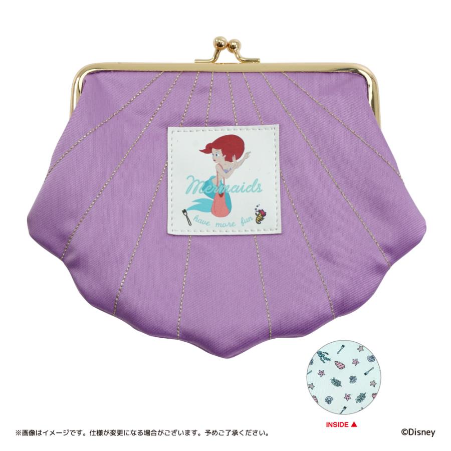 Disney ディズニー キデイランド オリジナル リトルマーメイド ガマ口ポーチ 原宿キデイランド 通販 Yahoo ショッピング