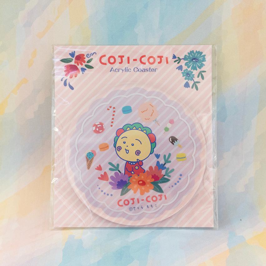 COJI-COJI FlowerBreakTime アクリルコースター ブルー : 原宿