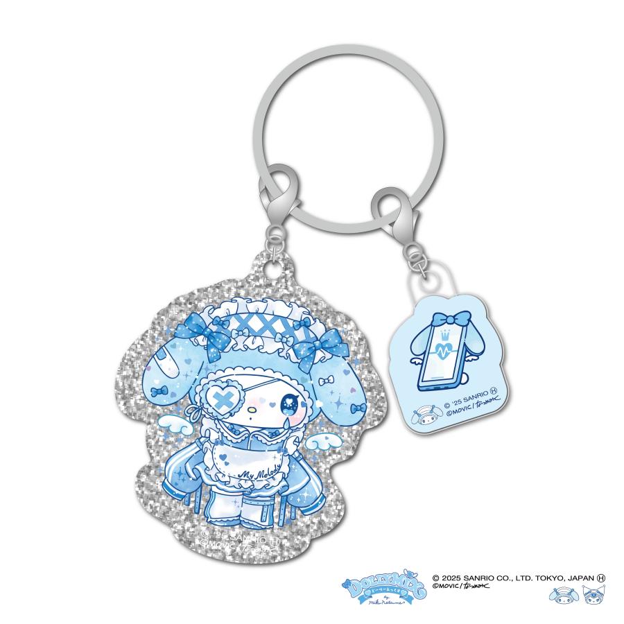 My Melody×Kuromi DOLLYMIX ラメ入りアクリルキーホルダー マイ