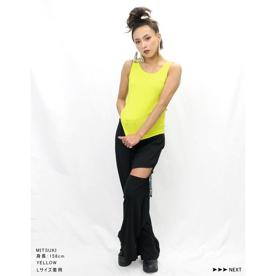 ダンス スポーツ Cheer チアー 刺繍入り リブ ストレッチ タンクトップ 衣装 タンク ノースリーブ カラフル ネオンカラー レディース キッズ Cx Cheer 公式 ダンス フィットネス 通販 Yahoo ショッピング