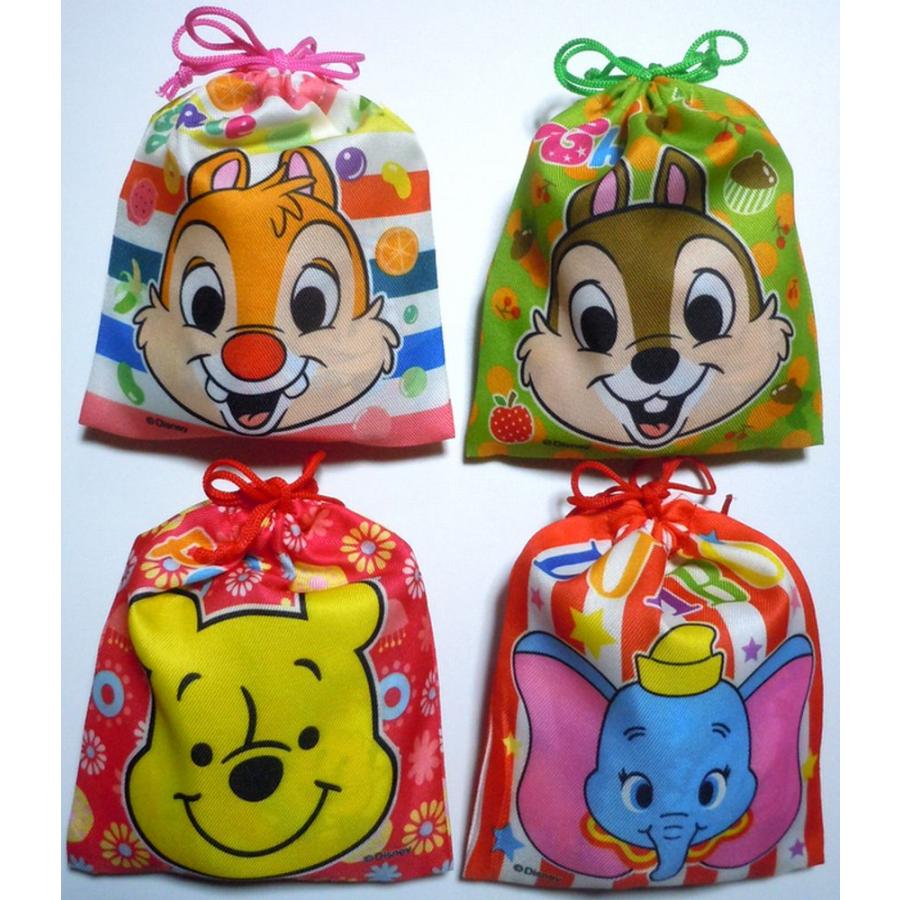 お菓子 駄菓子 詰め合わせ ディズニー巾着袋入り メッセージカード入り