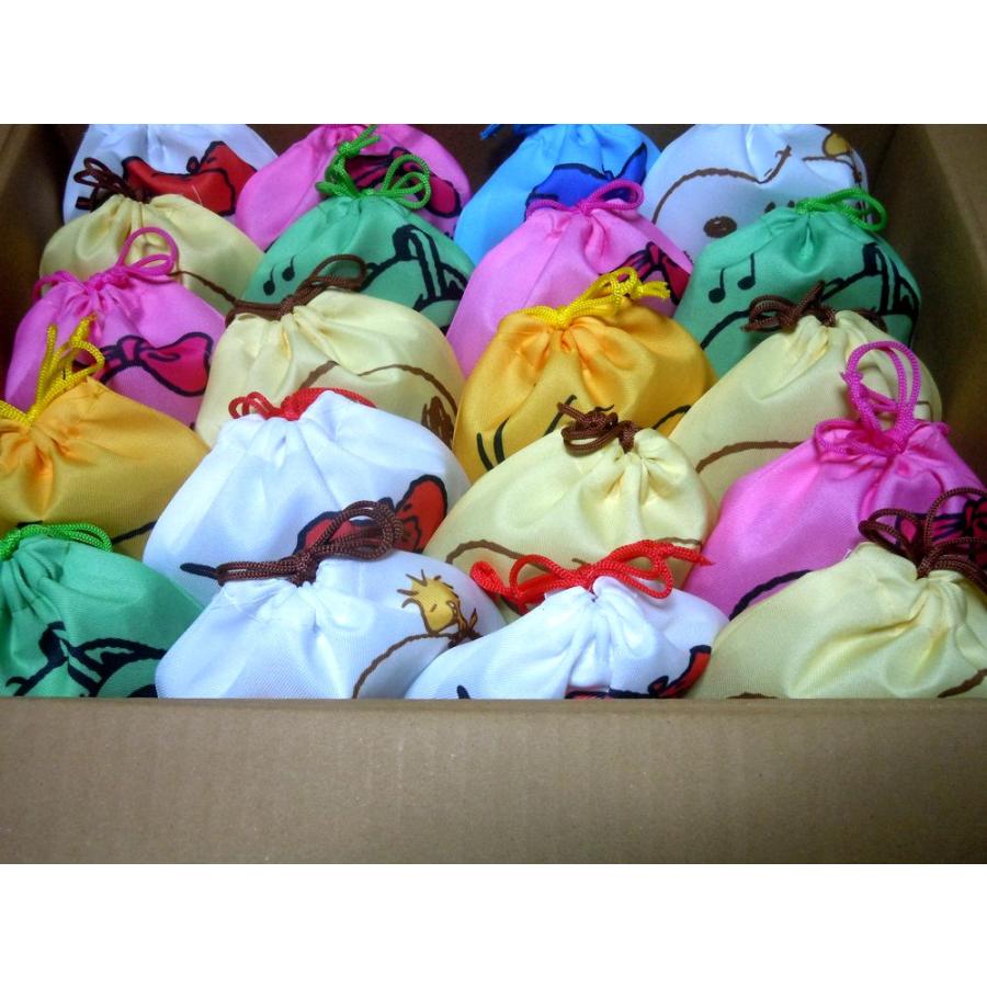 駄菓子詰め合わせ スヌーピー巾着袋入り １００個セット 子供会 幼稚園 学校行事 夏祭り