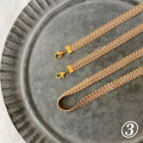 日本製 マスクストラップ おしゃれ マスク マスクケース 首掛け ネックストラップ 金属アレルギー対応 マスクコード ストラップ レース |  | 05