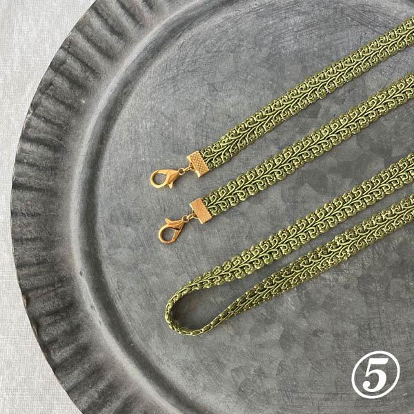 日本製 マスクストラップ おしゃれ マスク マスクケース 首掛け ネックストラップ 金属アレルギー対応 マスクコード ストラップ レース |  | 07