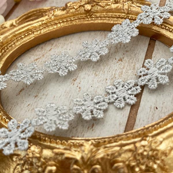 日本製 マスク 首かけクリップ ネックストラップ 金属アレルギー対応 マスクコード ストラップ レース 花柄 マスク ストラップ　（シルバー） |  | 04