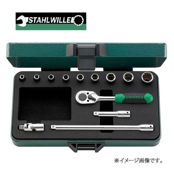 スタビレー 1/4sq ソケットレンチセット インチ (13Pcs) : 原
