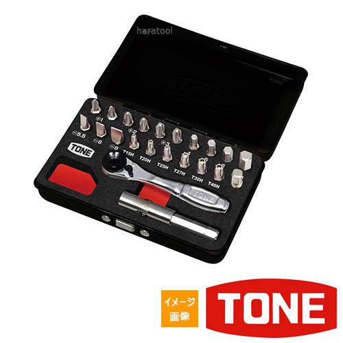 予約 3月上旬入荷予定】TONE トネ ビットラチェットセット メタル