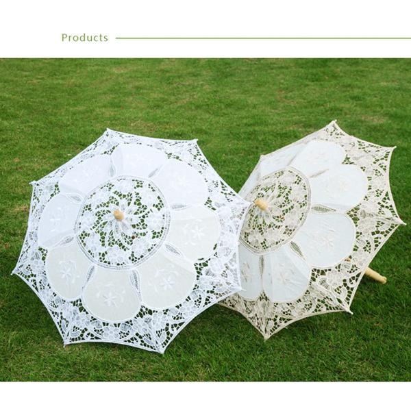 レース傘 子供の写真 小道具 幼児の写真 エレガントなレースの傘  結婚式スタジオ撮影 写真プロップホット ウェディング | 