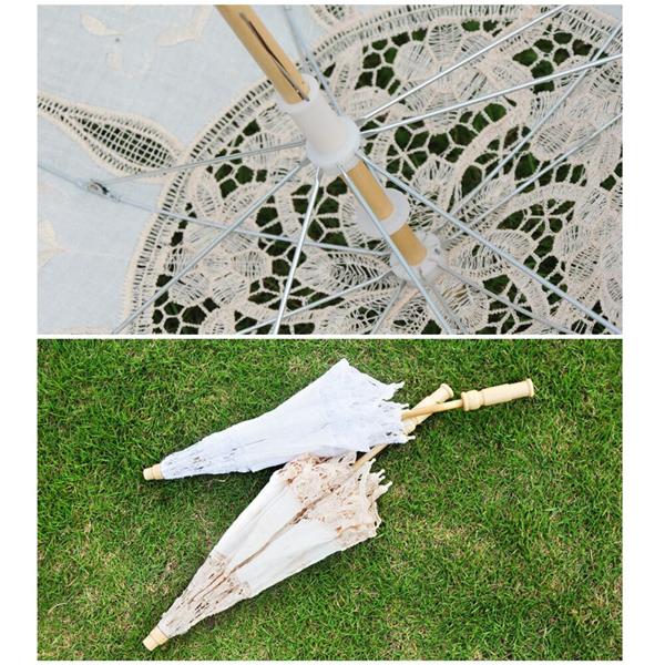 レース傘 子供の写真 小道具 幼児の写真 エレガントなレースの傘  結婚式スタジオ撮影 写真プロップホット ウェディング |  | 02