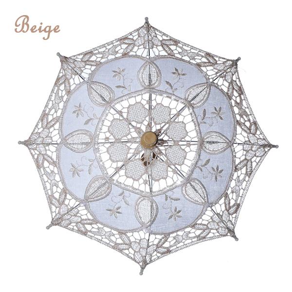 レース傘 子供の写真 小道具 幼児の写真 エレガントなレースの傘  結婚式スタジオ撮影 写真プロップホット ウェディング |  | 08