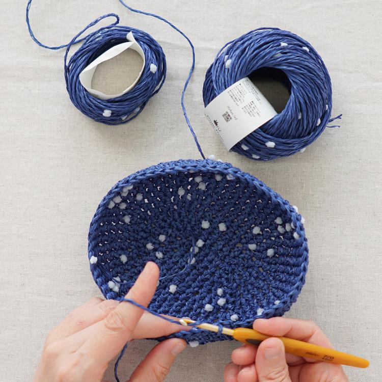 Knitworm Pom Paper yarn ポンポンペーパーヤーン 並太 30g(約51m