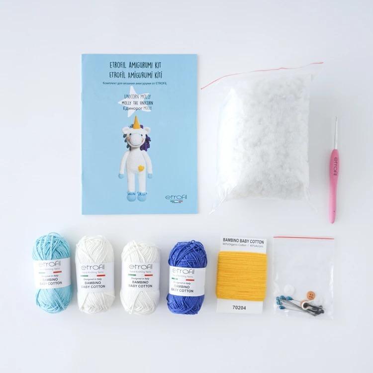 在庫限り】編みぐるみ キット あみぐるみ ユニコーン 材料 セット