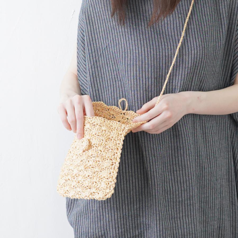原ウール knitworm 編み物キット ミニショルダーバッグキット ミニ