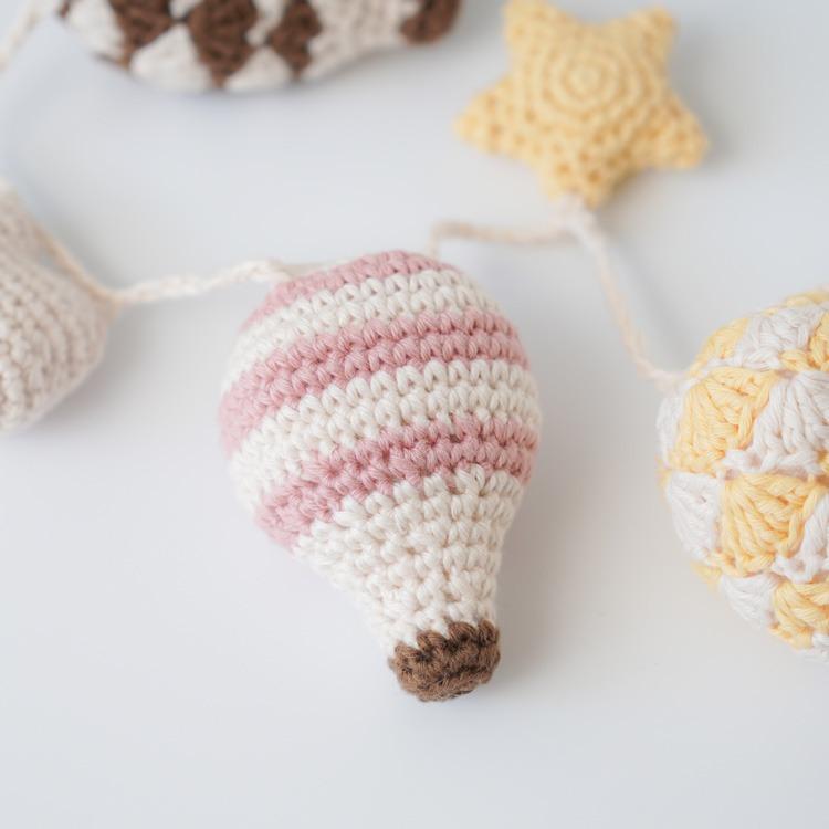 編み物キット #11-1 気球のガーランド あみものキット ガーランド