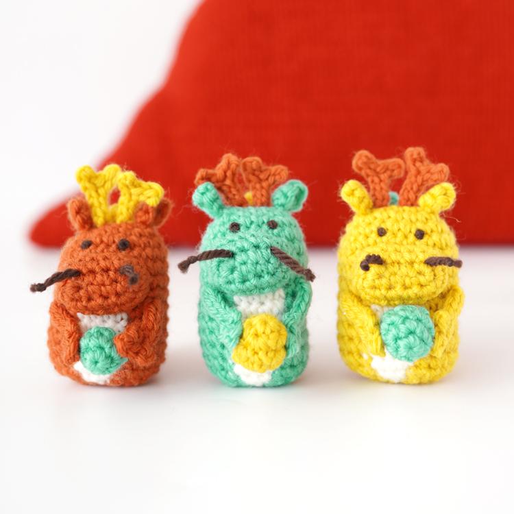 knitworm 編み物キット 干支の編みぐるみ 2024 干支 辰 龍 竜 たつ