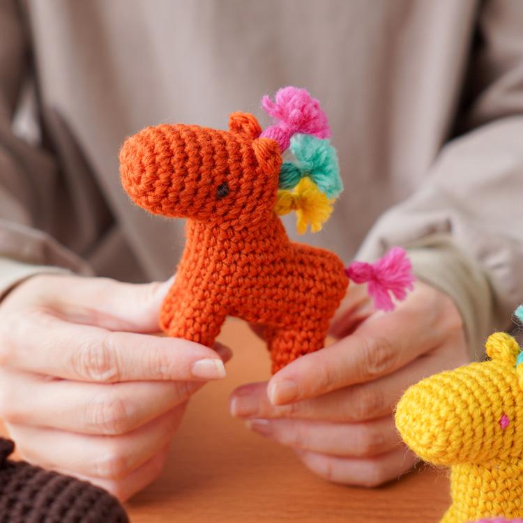 編み物キット 干支のあみぐるみ 午 2026 : HARAWOOL - 通販 - Yahoo