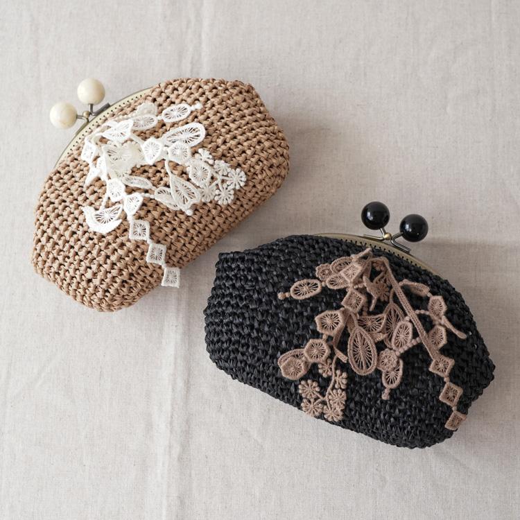 HIRVI【ケミカルレース】小鳥の森 50cm レース お花 ヒルヴィ