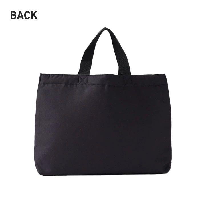 Mojocamar 黒色キルティングトートバック レッスンバッグ Mojocamar 黒色キルティングトートバック レッスンバッグ