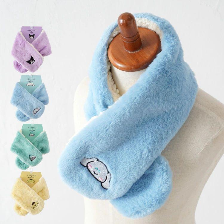 サンリオ おえかきさん 差し込みマフラー キッズ 子ども 子供用 ネック