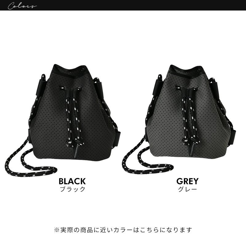 ネオプレン 巾着 ショルダー バッグ ミニ ネオプレーン 丸洗い ウェットスーツ素材 軽い 軽量 カジュアル レディース Harbest 通販 Yahoo ショッピング