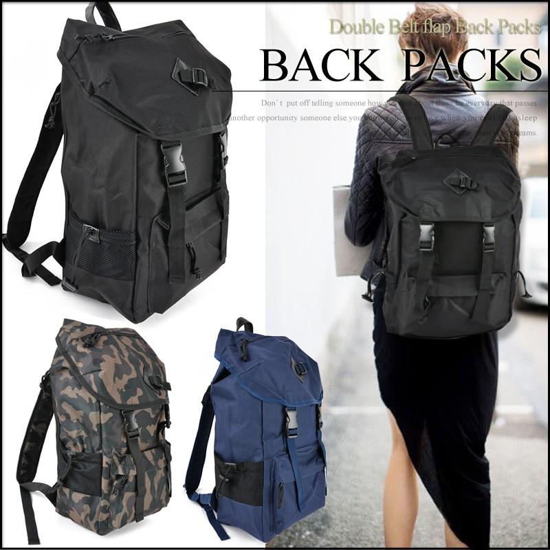 フラップ バックパック 大容量 ナイロン リュック メンズ レディース アウトドア 通勤 通学 旅行 Harbest 通販 Yahoo ショッピング