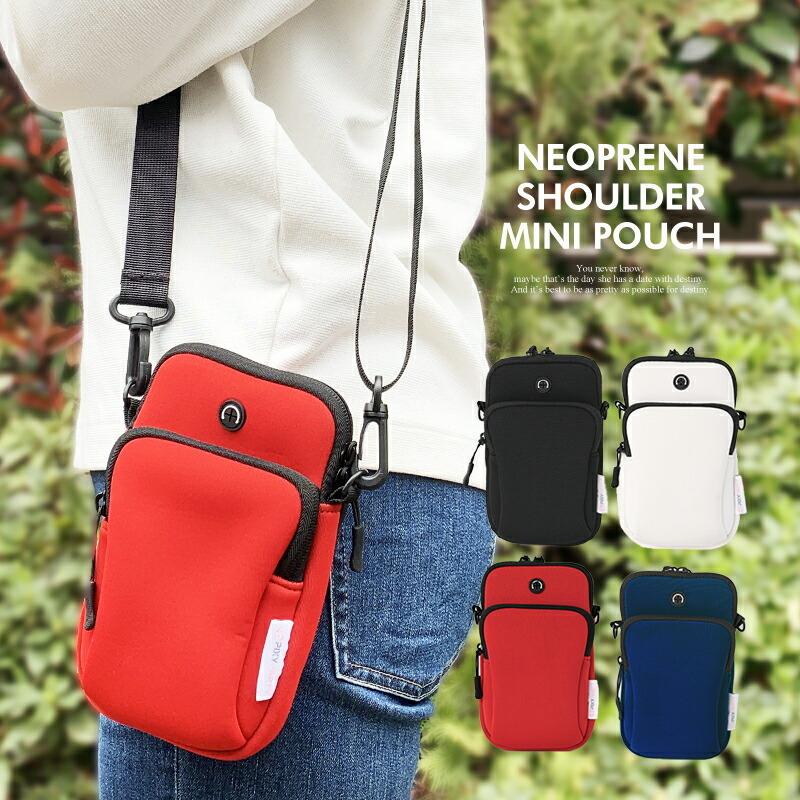 ネオプレン 携帯 ショルダーバッグ ミニ コードウィンドウ 充電 スマホ ポーチ 軽い 軽量 斜めがけ ポシェット サコッシュ ネオプレーン マグネット Harbest 通販 Yahoo ショッピング