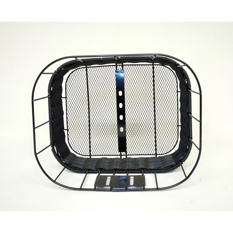 自転車用バスケットNCV-01BL／子供用自転車籐風前カゴ 子供用自転車籐