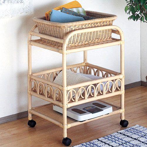 ランドリーバスケット ランドリー バスケット 脱衣かご 脱衣カゴ 脱衣籠 籐ランドリーバスケット 体重計 持ち運び キャスター付 籐 ラタン 収納 ランドリー収納 Y Afk14 原田の家具 通販 Yahoo ショッピング