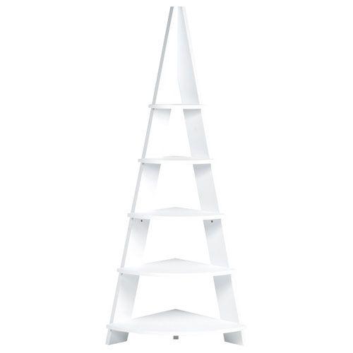 オープンシェルフ コーナーラック ディスプレイ 収納 扇状 扇型 三角錐型 ホワイト ラック コーナー フリーラック 収納ラック オープンラック 本棚 Y Az Nws 560wh 原田の家具 通販 Yahoo ショッピング